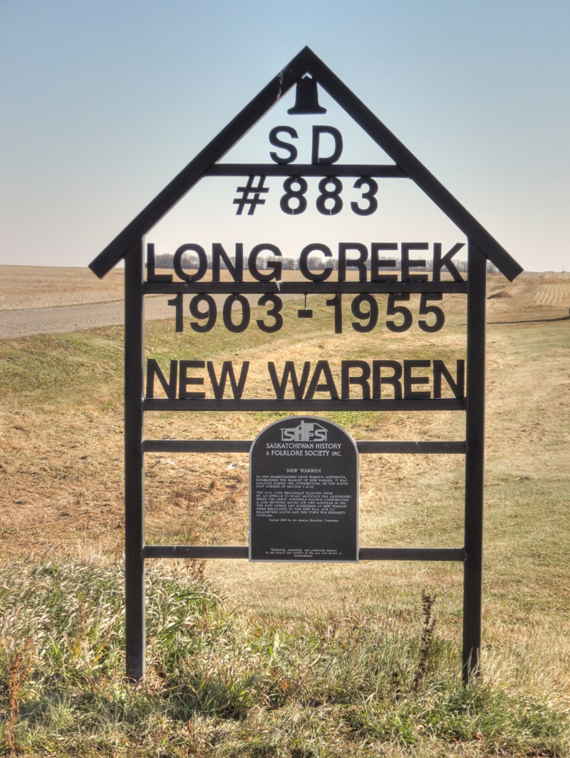 Long Creek School District 883, 1903-1955, Township 13 range 22 or 23 West of the second meridian, near Kraus, Buffin, Long Creek and Parry,   - Saskatchewan Gen Web